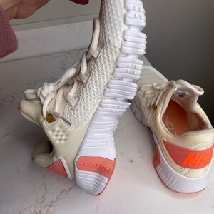 Nike Women’s Cream & Coral Low-Top Sneakers